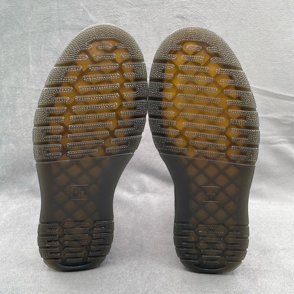 Dr. Martens Unisex Zavala White Patent‎ Leather Combat Boots Women’s US 7 - Picture 11 of 12